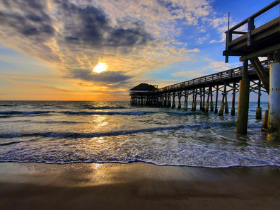 Cocoa Beach Pier Sunrise